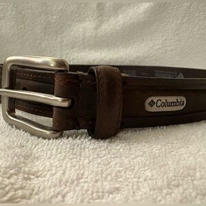 Men’s Columbia leather belt size 34